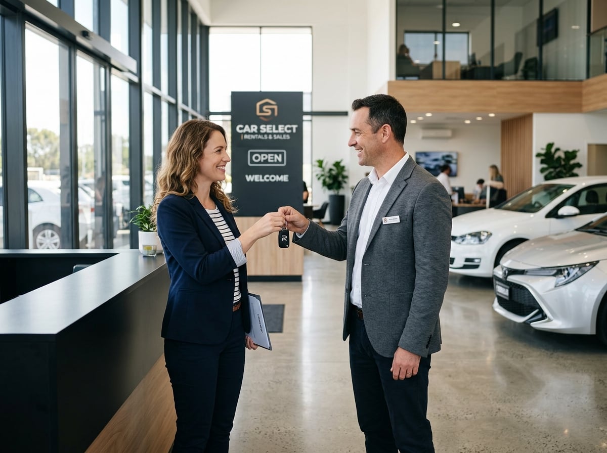 AVS Autoverhuur sleuteloverdracht aan klant